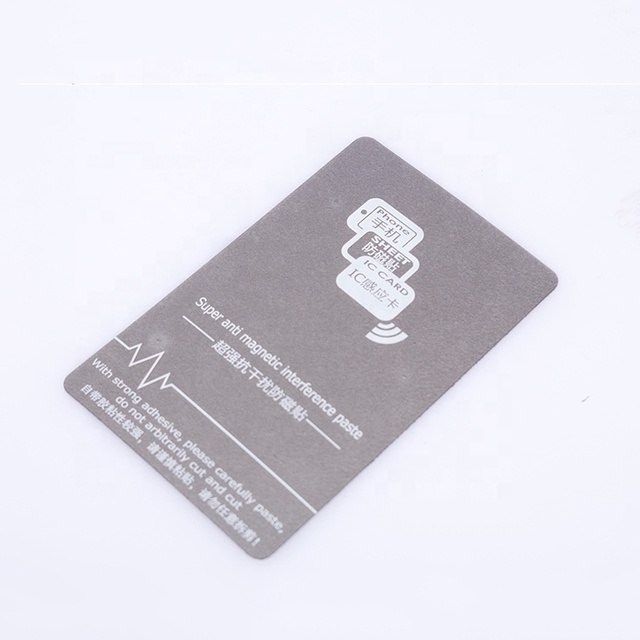 Customizable Size Thickness Excellent Performance RFID Ferrite Wave Absorber Sheet For EMI Solution