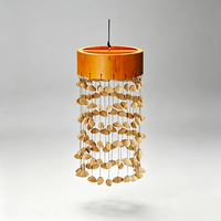Carillon éolien attrape-rêves en coquilles de graines naturelles, percussion manuelle en coquilles de noix, guérison sonore, décoration murale bohème pour yoga et méditation