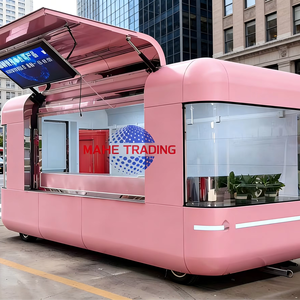 Carrito de Comida Personalizado sobre Ruedas, Servicio de Catering, Kebab, BBQ, Camión de Comida para Pizza - Product Image 1