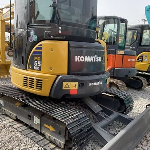 Excavatrice hydraulique sur chenilles d'occasion Komatsu PC55 56 60 70 78 120, 99% comme neuve - Product Image 2