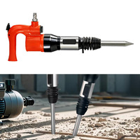 Marteau perforateur pneumatique portable pour l'exploitation minière, perceuse à air pour le sciage de roches, pelle à vent pour le béton, concasseur de béton