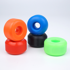 En blanco de China manufacture101A concial forma oem 53mm calle skateboard wheels - Product Image 4