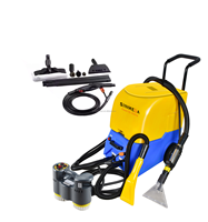 Nettoyeur vapeur électrique commercial EB400S 3300W, réservoir double de 12L, haute performance pour le nettoyage des tapis, des canapés et des matelas, état neuf