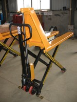 Chariot élévateur à palettes manuel avec logo personnalisé, capacité 1000 kg 1500 kg, état neuf, prix