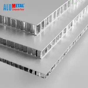 Alumetal Customized Size 2mm 3mm 4mm 5mm Aluminium Composite Panel/alucore aluminum Honeycomb Sheet