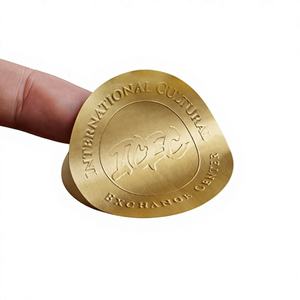 <span class=keywords><strong>ส</strong></span>ติกเกอร์ปั๊มนูนสีทองด้าน โลโก้ปั๊มนูน<span class=keywords><strong>ส</strong></span>ีทองแบบกำหนดเอง ฉลากกาว ปั๊มร้อนโลหะ ตราสินค้า ปิดผนึก ปั๊มทอง <span class=keywords><strong>ส</strong></span>ำหรับการเกษตร - Product Image 5