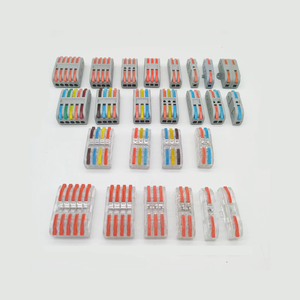 Conector de cable universal SPL <span class=keywords><strong>3</strong></span> 3pin3way, Conector de cable de empuje rápido 221, conector de cable divisor de bloque de terminales <span class=keywords><strong>3</strong></span> en <span class=keywords><strong>3</strong></span>, 224, - Product Image 5