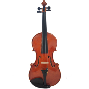 Violin học sinh 4/4 làm thủ công chuyên nghiệp, gỗ thông nguyên tấm, mặt gỗ maple, kèm bộ phụ kiện - Product Image 1