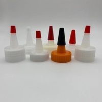 Capuchon distributrice de colle, bec YORKER, haut rouge pour la colle et les peintures