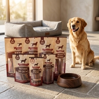 Sachet d'emballage alimentaire refermable de qualité alimentaire pour friandises pour chiens et aliments pour animaux de compagnie, impression numérique HOT PACK