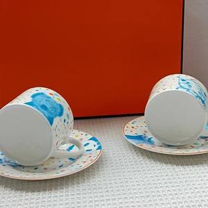 Service à thé et à café en porcelaine fine de style européen, motif animalier, pour le thé de l'après-midi - Product Image 4