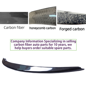 สปอยเลอร์หลังคาร์บอนไฟเบอร์ทรง S สำหรับรถ A5 B8 B8.5 2 ประตู คูเป้ 8T3 ปี 2007-2017 - Product Image 4