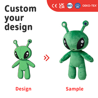 Peluche personnalisée Monstre Cerf OEM ODM, Poupée en peluche créature d'horreur personnalisée, Mascotte de personnage de jeu, Jouet doux cadeau