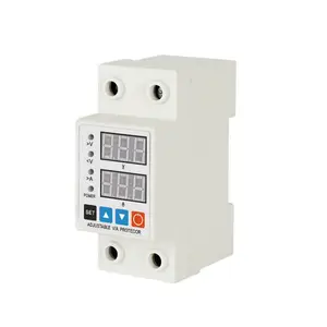 63A Voltage Protector Surge Protector 220v Over Voltage and Under Voltage Protection
