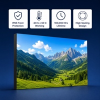 Module d'affichage LED extérieur P5, 5000 nits, étanche IP65, 4200 Hz, haute fréquence de rafraîchissement, SMD1921, panneau d'écran 320x160 mm pour la publicité