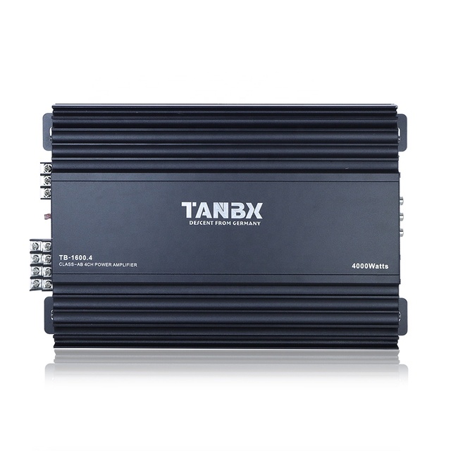 Big Power Car Audio High Quality Class AB 4 Way Car Speaker Amplifier 1600.4