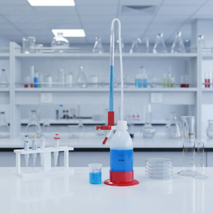 Burette automatique Acc. Burette en plastique de laboratoire utilisée par le Dr <span class=keywords><strong>Schilling</strong></span> - Product Image 6