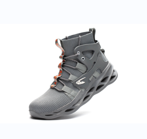 מותאם אישית לוגו החורף גבוהה למעלה מגן בטיחות מגפי רתכים אנטי לרסק לדקור אנטי בטיחות מגפי גברים - Product Image 4