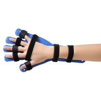 Meilleure vente orthèse orthopédique en silicone pour l'entraînement des mains orthèse spasme carte d'extension équipement séparateur d'attelle de doigt