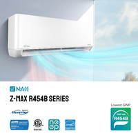 Climatiseur mural split à inverter ZERO 9000-24000 Btu R454B intelligent WiFi, économe en énergie, mini-split domestique