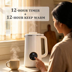 Máquina para Hacer Leche Vegetal 8 en 1, 1200ml/1500ml, 800W, Pantalla Táctil LED, Automática, Portátil, Eléctrica, Autolimpiante - Product Image 4