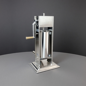 Machine à farcir les saucisses en acier inoxydable, capacité 3/5/7/10/15L, machine à fabriquer des saucisses maison en promotion - Product Image 4