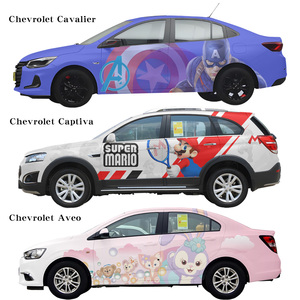 Tùy Chỉnh Tự Dính PVC Xe Sticker Không Thấm Nước Vinyl Đầy Đủ Đồ Họa In Ấn Thay Đổi Màu Sắc Van Xe Tải Xe Gói Cơ Thể Cuộn - Product Image 5