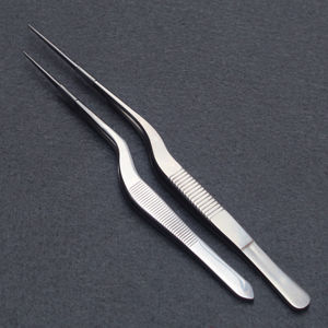 Professional Ear Cleaning Tweezers 16 Cm Long Slender Pointed Tip Hand <b>Polished</b> For Precise <b>Wax</b> Removal - Product Image 1