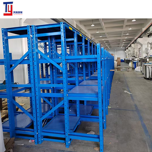 Support de stockage entrepôt industriel support de moule de stockage avec des tiroirs robustes en acier empilables supports et étagères - Product Image 2