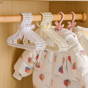 <span class=keywords><strong>Cintre</strong></span> de luxe pour bébé et enfant, <span class=keywords><strong>en</strong></span> plastique perlé, pour salon, armoire, magasin de vêtements, présentoir - Product Image 4