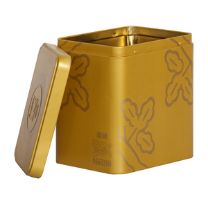 Hộp thiếc bột ca cao được đóng gói riêng trong hộp kim loại tinplate bền để lưu trữ thực phẩm - Product Image 4