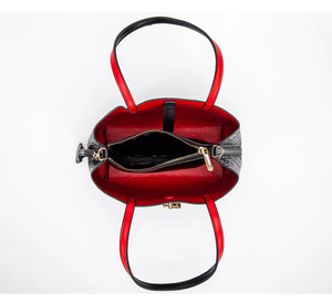 Solicite el Catálogo <span class=keywords><strong>CHHC</strong></span>: Bolso de Hombro Simple de Gran Capacidad para Mujer, Diseño con Letras en Relieve de Color Sólido, Bolso Bandolera - Product Image 2