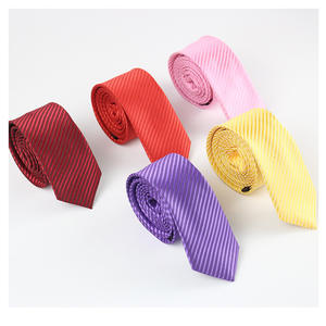 Polyester Fraternity Neck <b>Tie</b> <b>Stripe</b> Basketball Custom Sorority Club Logo Neckties Woven <b>Ties</b> - Product Image 3