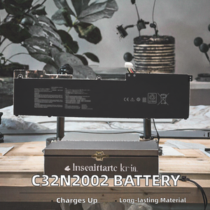 แบตเตอรี่แล็ปท็อปแบบลิเธียมโพลิเมอร์รุ่น C32N2002-6C ของ Well Tech สำหรับ ASUS <span class=keywords><strong>ZenBook</strong></span> <span class=keywords><strong>Pro</strong></span> 15 UX535LH UX535LI UX564PH UX564EH-Stock - Product Image 2