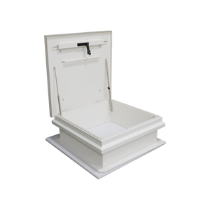Trappe d'accès au toit en aluminium SHUNSHI 600X600MM, porte de sécurité sur le toit pour couvercle de tête de puits - Product Image 1