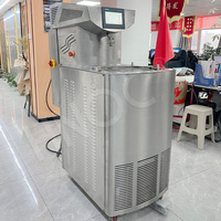 HNOC Machine à tempérer professionnelle en acier inoxydable Temperadoras De Chocolate Pot pour chocolat fondu