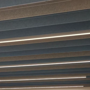 Panneau composite en aluminium insonorisé moderne avec perforation personnalisée pour l'extérieur et la salle d'équipement d'usine, contrôle du bruit - Product Image 1