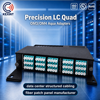 Panneau de brassage haute densité multimode KEXINT 1U 144 cœurs pour centre de données