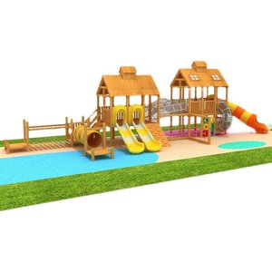 Outdoor Stainless Steel <b>Slide</b> Combination <b>Large</b> Kindergarten <b>Slide</b> Climbing Trellis Drill Barrel Children's Amusement Equipment - Product Image 5