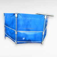 Vente chaude Taille Personnalisée Aquaculture Fish Tank Aquarium En Plastique Fish Tank Au Sri Lanka