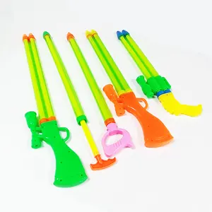 2023 fornitura di fabbrica per bambini estate all'aperto spiaggia e giochi d'acqua giocattolo portatile pistola di plastica pistola ad acqua