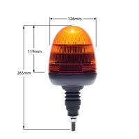 Balise de sécurité LED magnétique à haute luminosité SMBX SM802IP DC 12V ECE R65, feux clignotants rotatifs pour véhicules