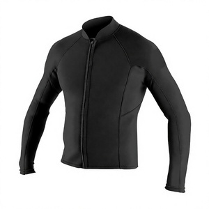 Veste de plongée unisexe en néoprène 3 mm à manches longues, combinaison séparée avec fermeture éclair sur la poitrine, pour la plongée avec tuba, le surf, la voile, protection solaire - Product Image 3
