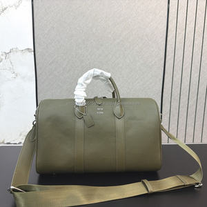 Bolsa de Viaje de Diseño de Lujo Vintage para Hombre, Bolsa de Lona de Cuero PU de Gran Capacidad con Correa para el Hombro para Viajes de Negocios - Product Image 4