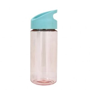 Botella de Agua de Plástico Personalizada para Niños, Libre de BPA, con Pajita - Product Image 4