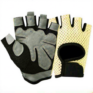 Custom High Quality Outdoor Sports <b>Half</b> Finger Cycling Gloves Neoprene Non <b>Slip</b> Breathable Lightweight Gym Weightlifting - Product Image 2