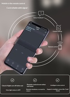 Interrupteur mural intelligent bidirectionnel Wi-Fi/Zigbee/standard US, sans fil, compatible Alexa et Google Home pour mobile