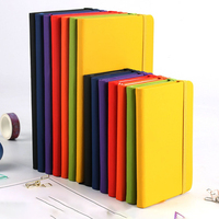 Carnet promotionnel personnalisé avec logo A5 A6 avec sangle élastique, journal en PU, carnet de notes, bloc-notes, carnet en cuir PU