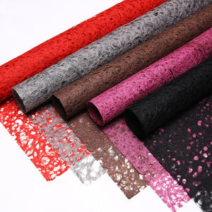 Papier d'emballage de fleurs évidées écologiques Fibre Tous matériaux naturels Papier d'emballage biodégradable pour bouquet - Product Image 4