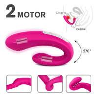 IPX7 Wasserdichter G-Punkt Anal Klitoris Stimulator Unsichtbarer Diskreter Tragbarer Vibrator Erotikspielzeug für Paare Frauen